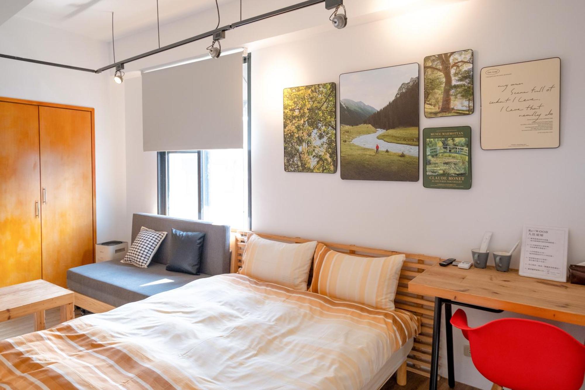 Re+Wood Guesthouse Tainan Zewnętrze zdjęcie